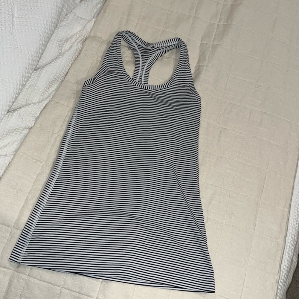 Lulu Lemon racerback tank lightly worn